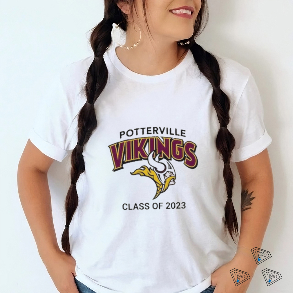 Potterville Vikings Logo Class Of 2023 Shirt Limotees