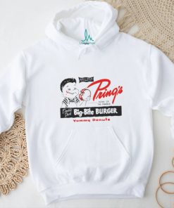 Pring’s Big Bite Burger Packaging shirt
