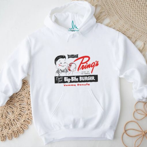 Pring’s Big Bite Burger Packaging shirt