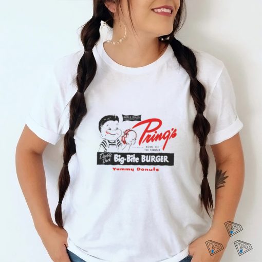 Pring’s Big Bite Burger Packaging shirt