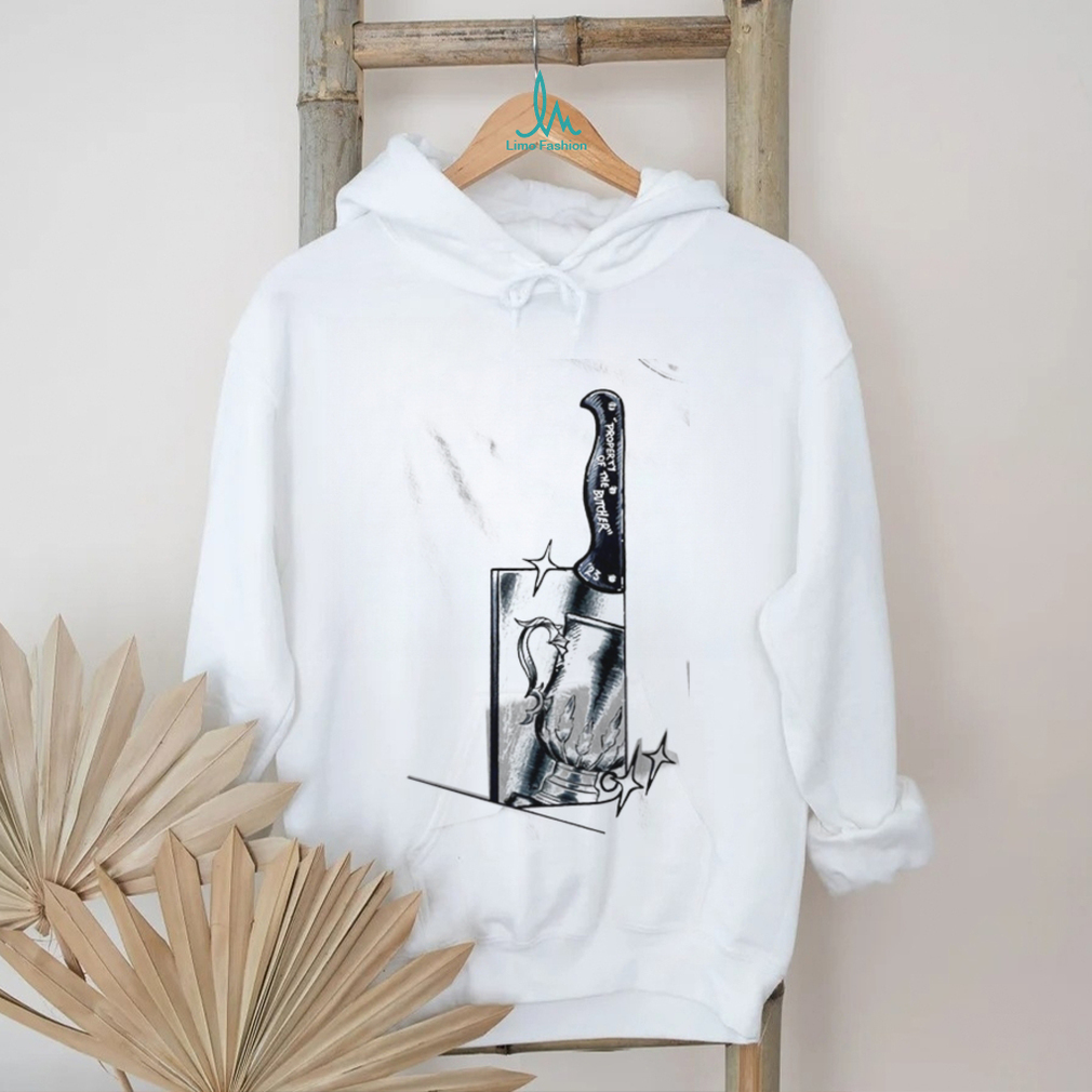 Property of the Butcher 2023 Knife art shirt Property of the Butcher 2023 Knife art shirt