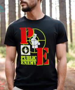 Public enemy target logo shirt - Limotees