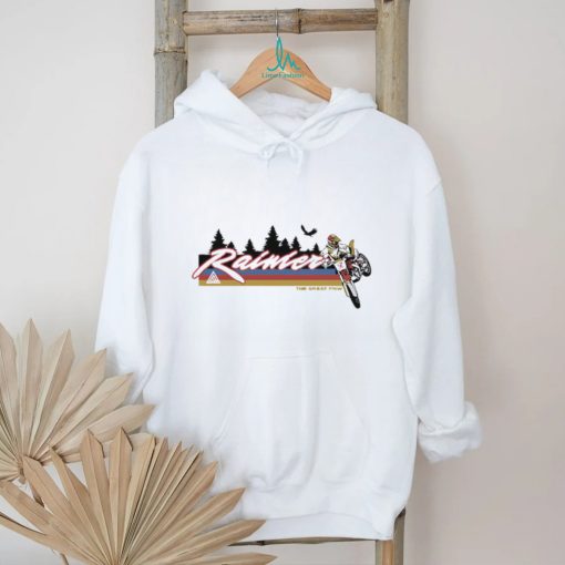 Rainier Beer the great PNW logo shirt