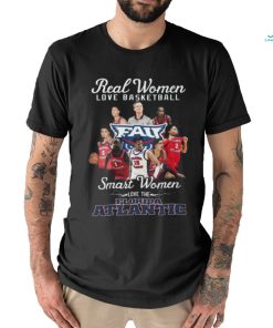 Real Women Love Basketball Smart Women Love The Florida Atlantic T Shirt