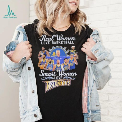 Real Women love Basketball Smart Women love the Warriors 2023 signatures shirt