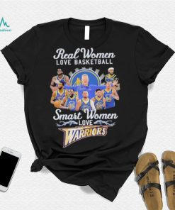 Real Women love Basketball Smart Women love the Warriors 2023 signatures shirt