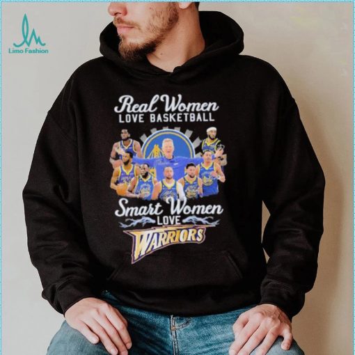 Real Women love Basketball Smart Women love the Warriors 2023 signatures shirt