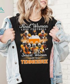 Real women love football smart women love tennessee volunteers 2023 shirt