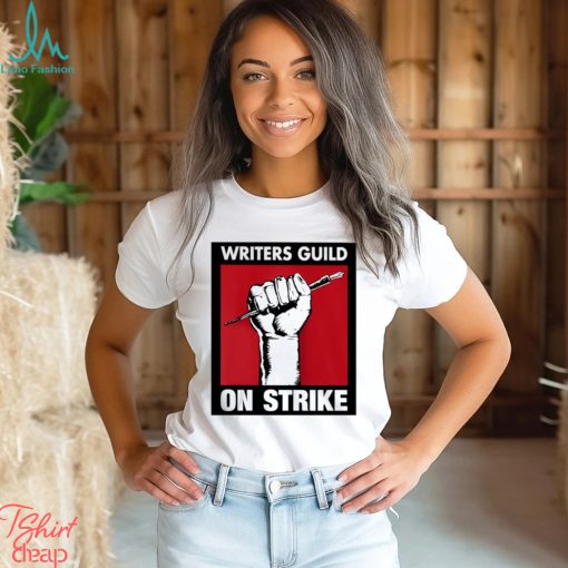 Rebekah Entralgo Writers Guild On Strike Shirt