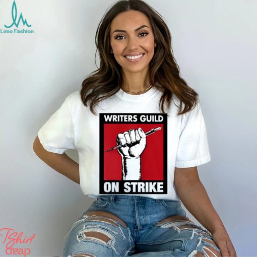 Rebekah Entralgo Writers Guild On Strike Shirt