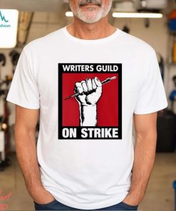 Rebekah Entralgo Writers Guild On Strike Shirt