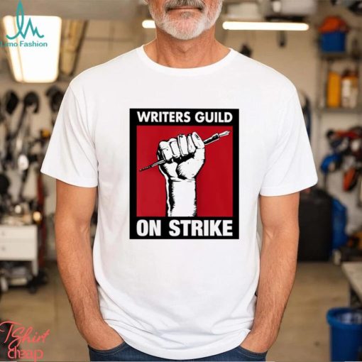 Rebekah Entralgo Writers Guild On Strike Shirt