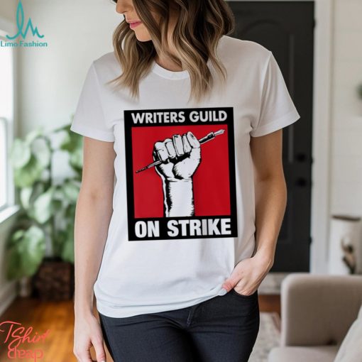 Rebekah Entralgo Writers Guild On Strike Shirt