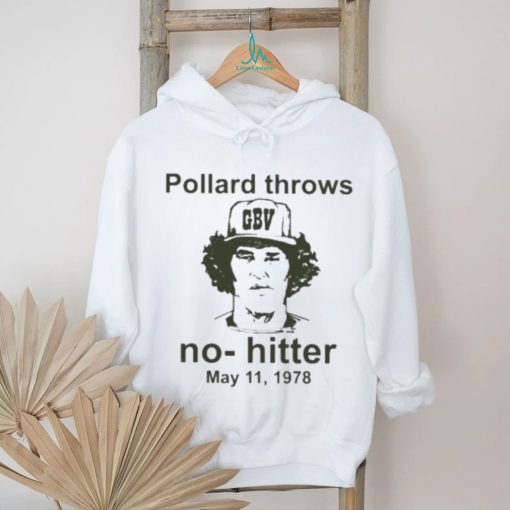 Repeating Cloud Pollard Throws No Hitters May 11 1978 T Shirt