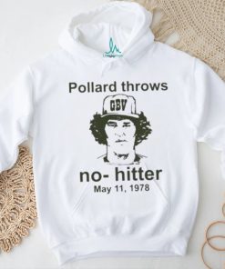 Repeating Cloud Pollard Throws No Hitters May 11 1978 T Shirt