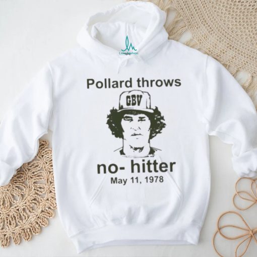 Repeating Cloud Pollard Throws No Hitters May 11 1978 T Shirt