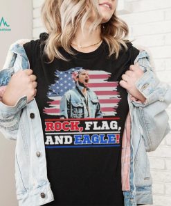 Rock Flag and Eagle American flag shirt