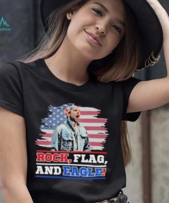 Rock Flag and Eagle American flag shirt