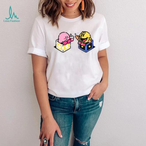 Round Friends Kirby And Pac Man Shirts