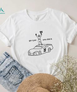 Ryan Truex Merch Go Ryan Win Tee Shirt