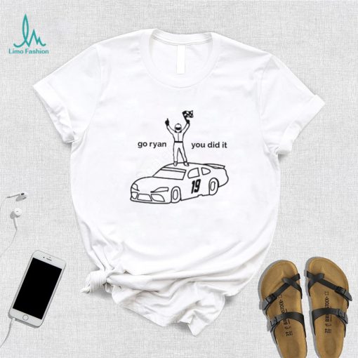 Ryan Truex Merch Go Ryan Win Tee Shirt