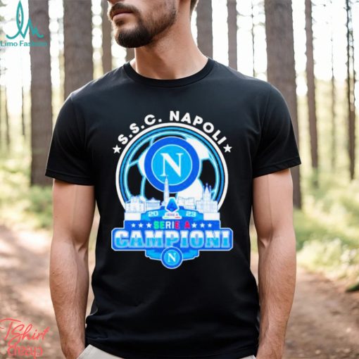 S.S.C Napoli 2023 Serie A Campioni Shirt