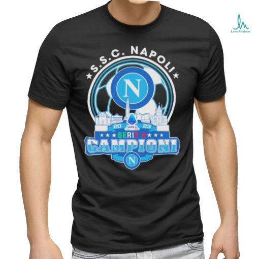 S.S.C. Napoli 2023 Serie A Champions Skyline Shirt