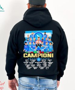 SSC Napoli 2023 Serie A Campioni Signatures Shirt