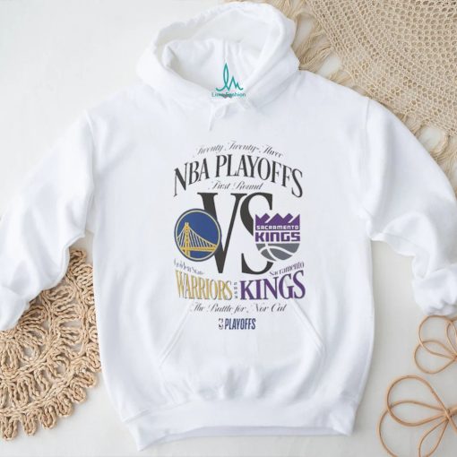 Sacramento Kings vs. Golden State Warriors 2023 NBA Playoffs Matchup Shirt