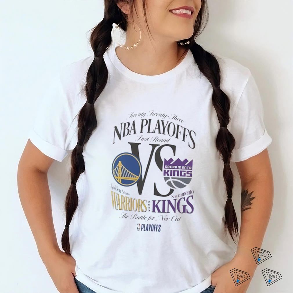 Sacramento Kings vs. Golden State Warriors 2023 NBA Playoffs Matchup Shirt Sacramento Kings vs. Golden State Warriors 2023 NBA Playoffs Matchup Shirt