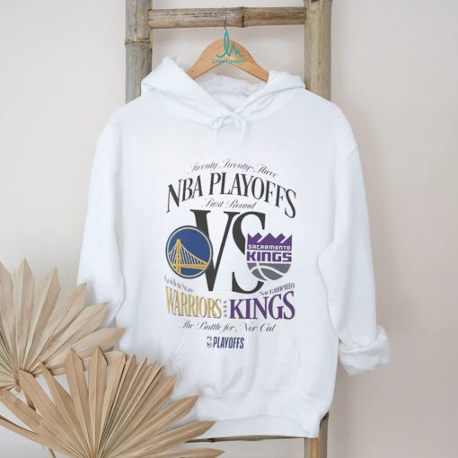 Sacramento Kings vs. Golden State Warriors 2023 NBA Playoffs Matchup Shirt