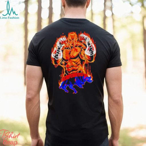 Sagat Street Fighter game shirt