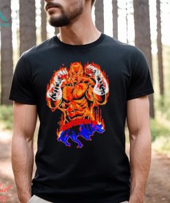 Sagat Street Fighter game shirt