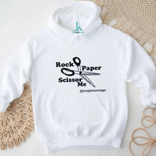 Sam Sparkswood Rock Paper Scissor Me Singlemomsaga Official Shirt