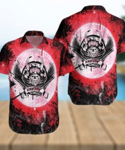 Samurai Skull Hawaiian Shirt