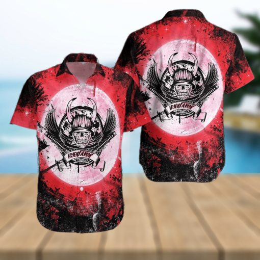 Samurai Skull Hawaiian Shirt