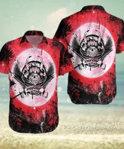 Samurai Skull Hawaiian Shirt