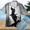 Samurai Skull Hawaiian Shirt