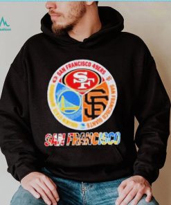 Official 49ers and giants and warriors san francisco city logo