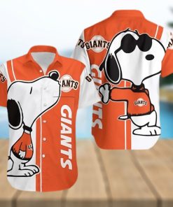 San Francisco Giants Snoopy Hawaiian Shirt For Men For Men