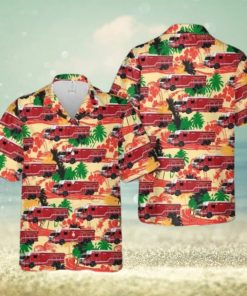 San Jose Fire Department Hawaiian Shirt Outfit