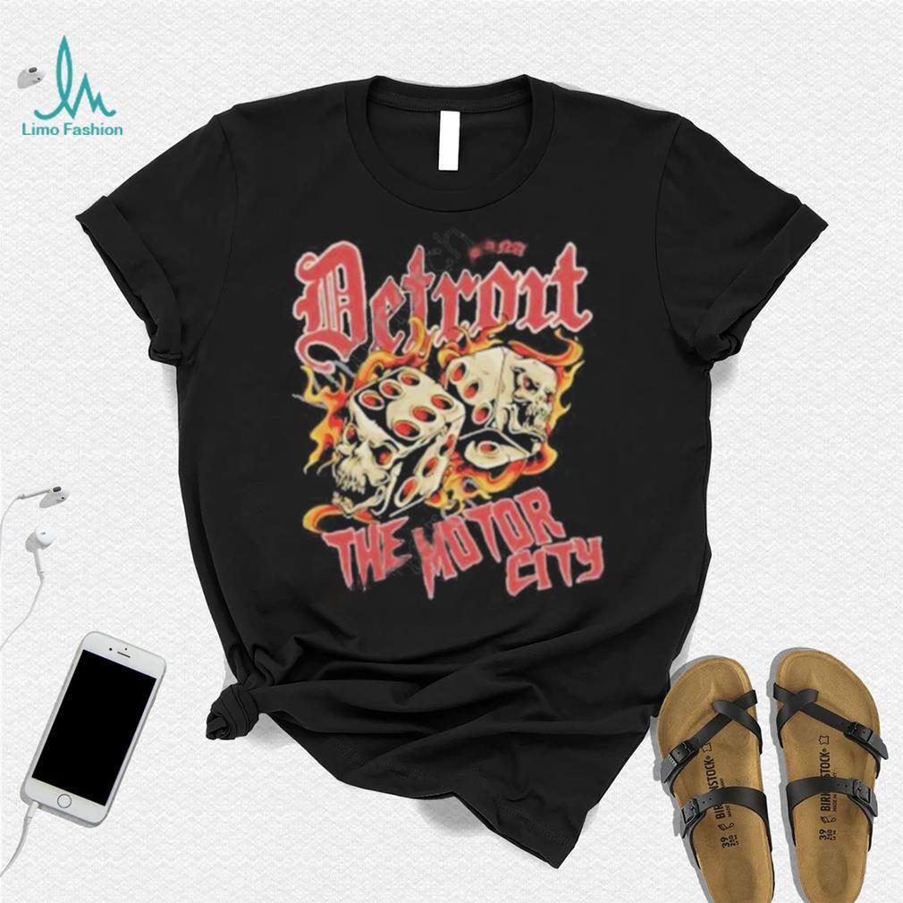 Sana Detroit Store The Motor City Dice Shirt Sana Detroit Store The Motor City Dice Shirt