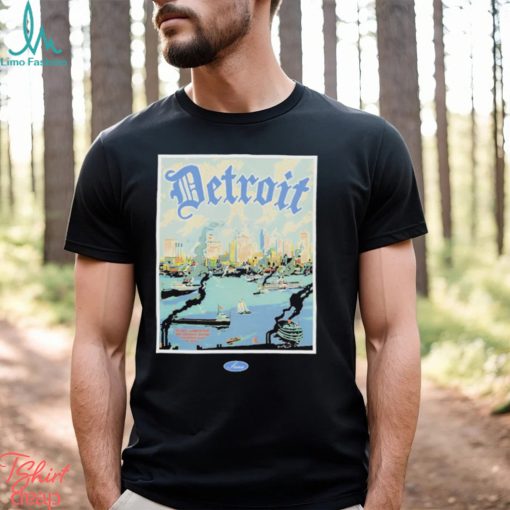 Sanadetroit Merch Detroit River Shirt