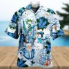 Santa Claus Holiday Party Christmas Hawaiian Shirt