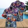 Santa Claus Robot Hawaiian Shirt