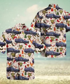 Santa Claus West Virginia State Police Ford Police Interceptor Utility Hawaiian Shirt For Men And Women