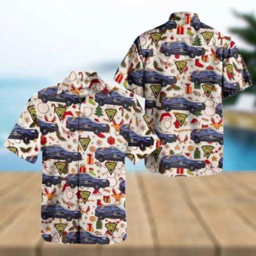 Santa Claus West Virginia State Police Ford Police Interceptor Utility Hawaiian Shirt For Men And Women