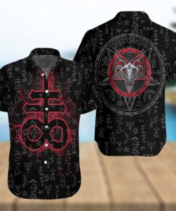 Satanism Magic Circle Hawaiian Shirt