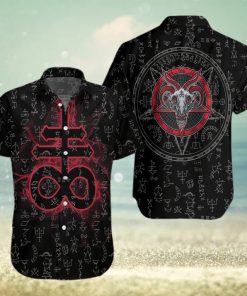 Satanism Magic Circle Hawaiian Shirt