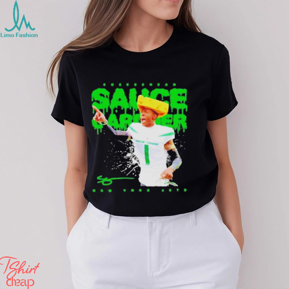 Sauce Gardner New York Jets Cheesehead Shirt